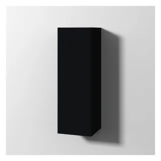 Sanipa Cubes Regalmodul mit 1 Tür, Schwarz-Matt, CT12208 CT12208