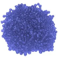 Kopper-24 Bastelperlen Glasperlen - Typ 'Rocailles' - 1000 Stück - 1,9 mm - Blau