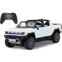 Jamara RC-Auto Deluxe Cars, Hummer EV 1:16, weiß - 2,4 GHz, mit LED-Lichtern