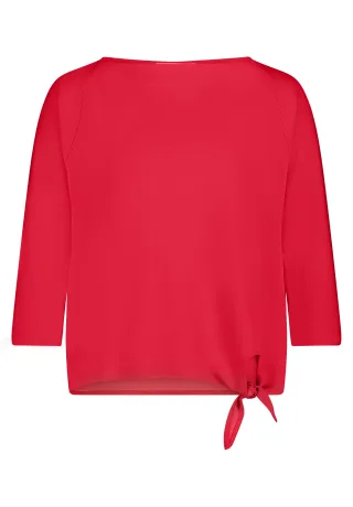 Betty & Co - Casual-Shirt tulip red - Gr. - XL