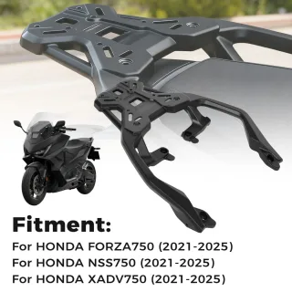 Rear Luggage Carrier Rack for HONDA XADV750 FORZA750 Motorcycle Cargo Rack Storage Box Support Special for XADV750 2021-