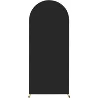 Festivalartikel Hussen-Set Schwarze Husse für Hochzeitsbogen 100x200cm – Elegante Deko für Feiern