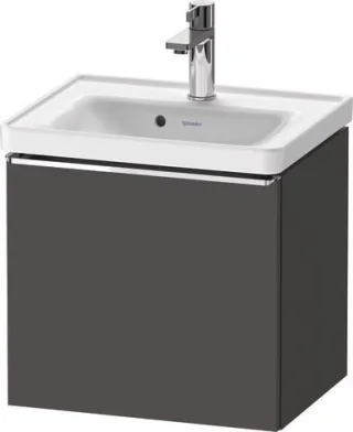 Duravit D-Neo Waschtischunterbau wandhängend Graphit Matt 484x372x440 mm - DE4248010490000 DE4248010490000