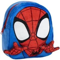 Spiderman Kinderrucksack Vorschulrucksack Weicher Plüsch-Rucksack für Jungen & Mädchen