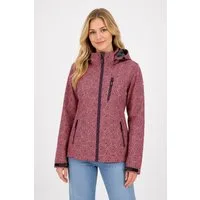 DEPROC Active Softshelljacke SHELBY PEAK DC leichte Softshelljacke mit All-Over-Print und abnehmbarer Kapuze