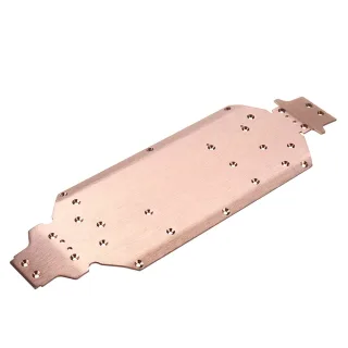Wltoys 124017 124019 1/12 RC Spare Alloy Chassis Car Bottom Plate 1823 Vehicles Model Parts