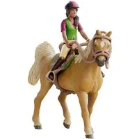 Schleich® Spielfigur HORSE CLUB, Sarah & Mystery (42714), Made in Europe