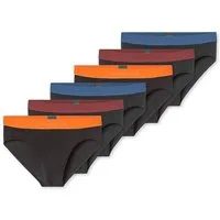 Schiesser Rioslip 955 (6-St) Rio Slip, Mittelhoher Slip, Rioslip