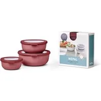 Mepal Aufbewahrungsbox Mepal Cirqula 2.35 l Mikrowellengeschir - Vivid mauve