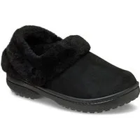 Crocs Unfurgettable Vegan Suede Clog Hausschuh Schlupfschuh, Homeslipper mit Warmfutter