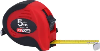 KS Tools Bandmaß mit Feststeller,schwarz-rot schwarz/rot - 300.0114