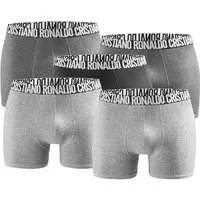 CR7 Boxer CR7 5er Pack Boxershorts Trunk Herren by Cristiano Ronaldo Grau Mix XL