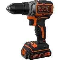 Akku-Bohrschrauber BL186K, 18Volt schwarz/orange, Li-Ionen Akku 1,5Ah, Koffer