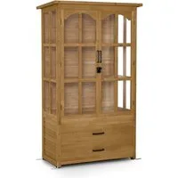 MCombo Gerätehaus M MCombo Gartenschrank Gartenhaus Outdoor Holz, 58×107×180 cm, 1155D