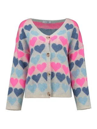 HaILYS - LS A CD Sa44nna beige/pink/blue - Gr. - XL
