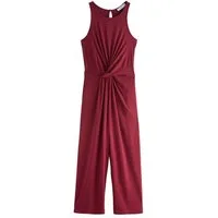 Next Jumpsuit Jersey-Jumpsuit mit Drehdetail an der Taille (1-tlg)