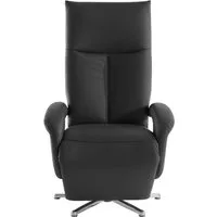 sit&more TV-Sessel Tycoon mit Kopfteilverstellung und 360° Drehfunktion, wahlweise manuell oder elektrischer Funktion, auch mit Akku (kabellos)