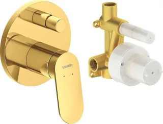 Duravit Wave Einhebelmischer Unterputz-Set Rostte WA4210008034