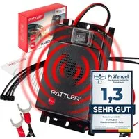 Pattler Ultraschall-Tierabwehr Marderschreck Auto Anschluss an 12V Autobatterie, Sofortiger & Langfristiger Marderschutz für Auto im Motorraum 1-tlg., Effektive Marderabwehr für Auto - mit Ultraschall