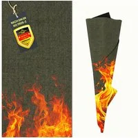 FireMat Antirutschmatte Feuerfeste Unterlage GreenSilk Edition, rutschfest, für Elektrogeräte