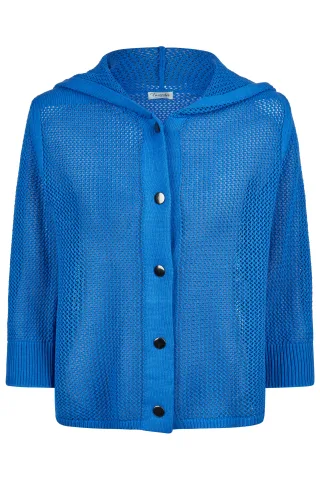 Barbara Lebek - Strick ocean blue - Gr. - 38