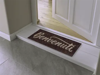 Benvenuti brown wash + dry Matte | Größe: 30x70cm