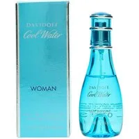 DAVIDOFF Eau de Toilette Cool Water Woman, Glasflakon, Parfüm EDT, Damenduft