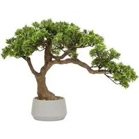 Kunstpflanze Kunst-Bonsai POLIN, H. 60 cm Zimmerpflanze, Atmosphera Créateur d'intérieur, Höhe 60 cm
