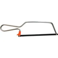 RACEL Handsäge Metallsäge 150 mm Puksäge Bügelsäge Handsäge inkl Sägeblatt (1-St), Kompakt, präzise