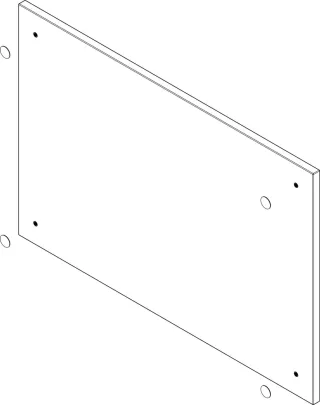 Hansgrohe Xilesa Aufdoppelseite480x470 Eiche Kaschmir+Abdeck.D14, 92580550 92580550