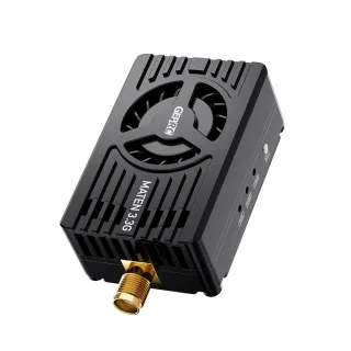 GEPRC MATEN 3.3GHz 5W VTX PRO FPV Transmitter 48CH 25/200/1600/5000mW/Pit 7-36V(2-8S) IRC Tramp SMA 20x20mm(M2) 28.4g fo