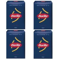 Barilla Nudeln, Barilla Nudeln Maccheroni Nummer 44 Hartweizennudeln 4er Pack
