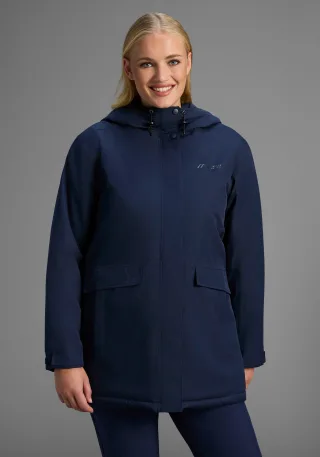Maier Sports Allwetterjacke "DA-JACKE MTEX EL. LISBON" mit Kapuze Auch in Kurz-Größen, atmungsaktiv, wasserdicht, winddicht