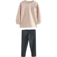 Next Shirt & Leggings Langarmoberteil und Leggings im Set (2-tlg)