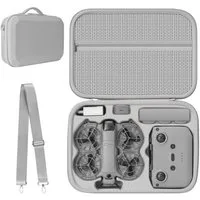 Kraftverdia Drohnen-Tasche Tasche für DJI Neo 2 Case, Fly More Combo & RC-N3 Zubehör