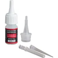 Selva Technik Klebstoff Industriekleber Set I, mit Kleber 10g, feiner Dosierspitze und Tropfer