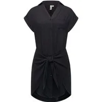 Ragwear Blusenkleid Bahaya stylisches Damen Sommerkleid mit Bindeband