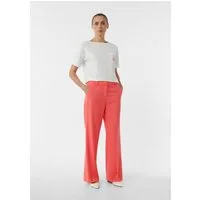 comma Chinos Hose Fließende Marlenehose mit weitem Bein