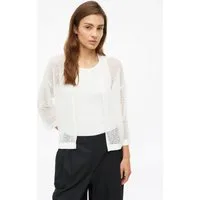s.Oliver Cardigan Strickjacke Ajour-Strickjacke mit 3/4-Arm