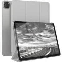 EAZY CASE Tablet-Hülle Smart Case für iPad Pro 11" 1. 2. 3. 4. Generation 11 Zoll, Tablet Case Bookcover Smart Flipcase Schutztasche magnetisch Hellgrau