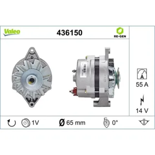 Valeo Generator Fiat Opel 436150