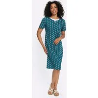Sieh an! Etuikleid Jersey-Kleid Kurzarm