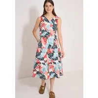 CECIL Midikleid mit allover Print