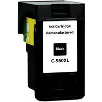 inkpro Druckerpatrone kompatibel mit Canon PG-560 XL Schwarz, Tintenpatrone (für Canon Pixma TS5300, TS5350, TS5351, TS5352, TS5353, TS5400, TS5450, TS5451, TS5452, TS7400, TS7450, TS7451, XXL Füllmenge: 21 ml)