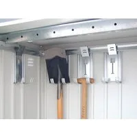 Biohort Wandhalterung für Geräte passend zu Gerätehaus, Geräteschrank, (4-Stk.-Packung)