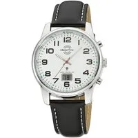 MASTER TIME Funkuhr Super Power MTGA-10814-12L, Armbanduhr, Quarzuhr, Herrenuhr, Datum, Leuchtzeiger