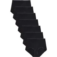 Next Taillenslip Slips mit hohem Baumwollanteil, 7er-Pack, voll (7-St)