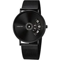 StellarLuma Quarzuhr Herrenuhr Armbanduhr Quarzuhr Edelstahl Mesharmband mit Uhrenkürzer MeshwatchMKX, (Packung, Armbanduhr inklusive Werzeug zur Armbandanpassung), Flache Quarzuhr mit Edelstahl-Mesharmband und Varianten-Zifferblatt