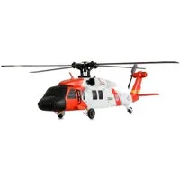Amewi RC-Helikopter Amewi UH-60L Black Hawk Coastguard Brushless Helikop RTF Komplett Set