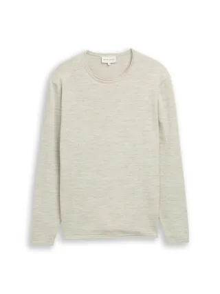 Tom Tailor - Strickpullover in Melange-Optik olive multicolor space dye - Gr. - XL